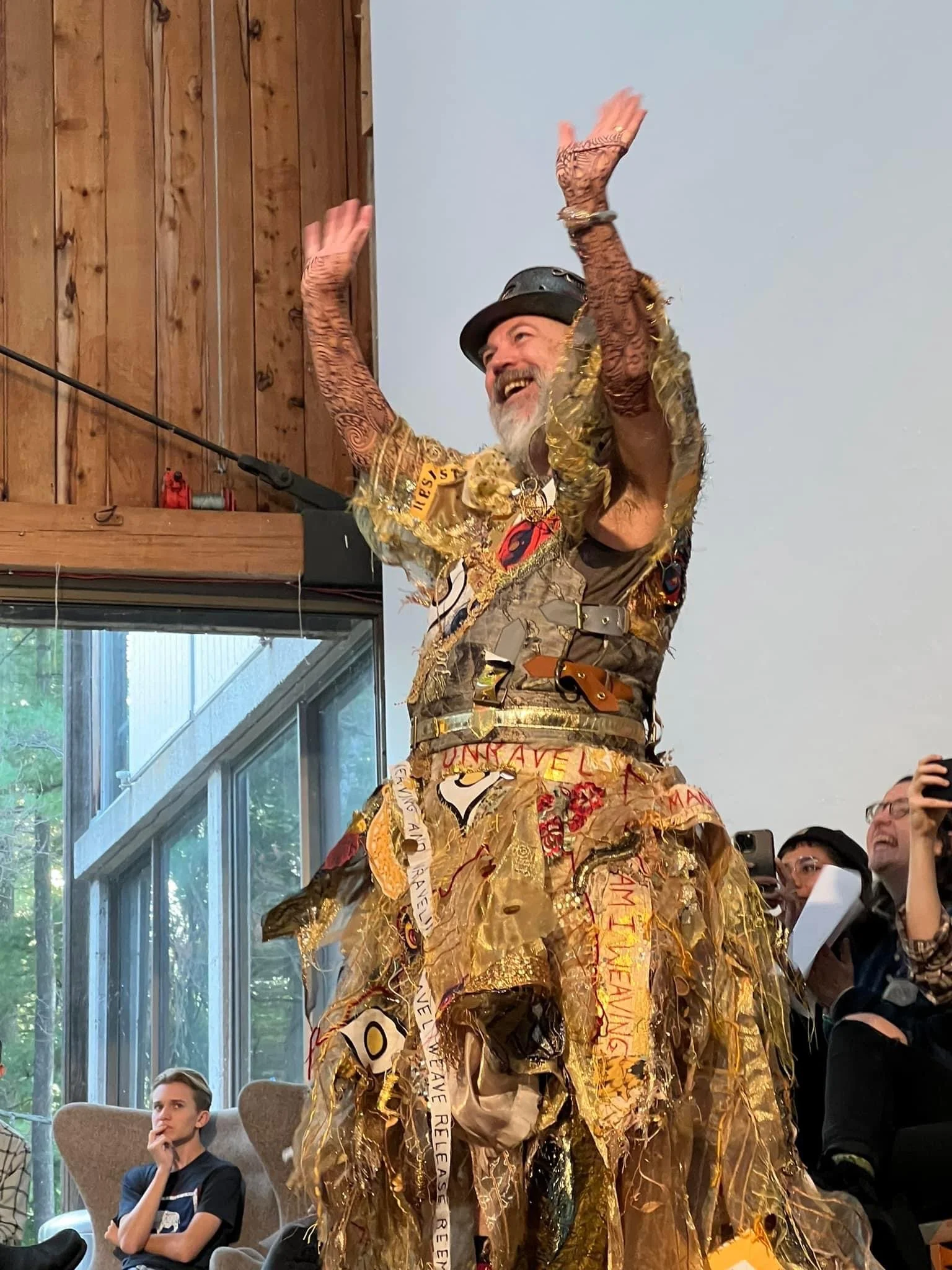 Dressing the Activist fashion show 