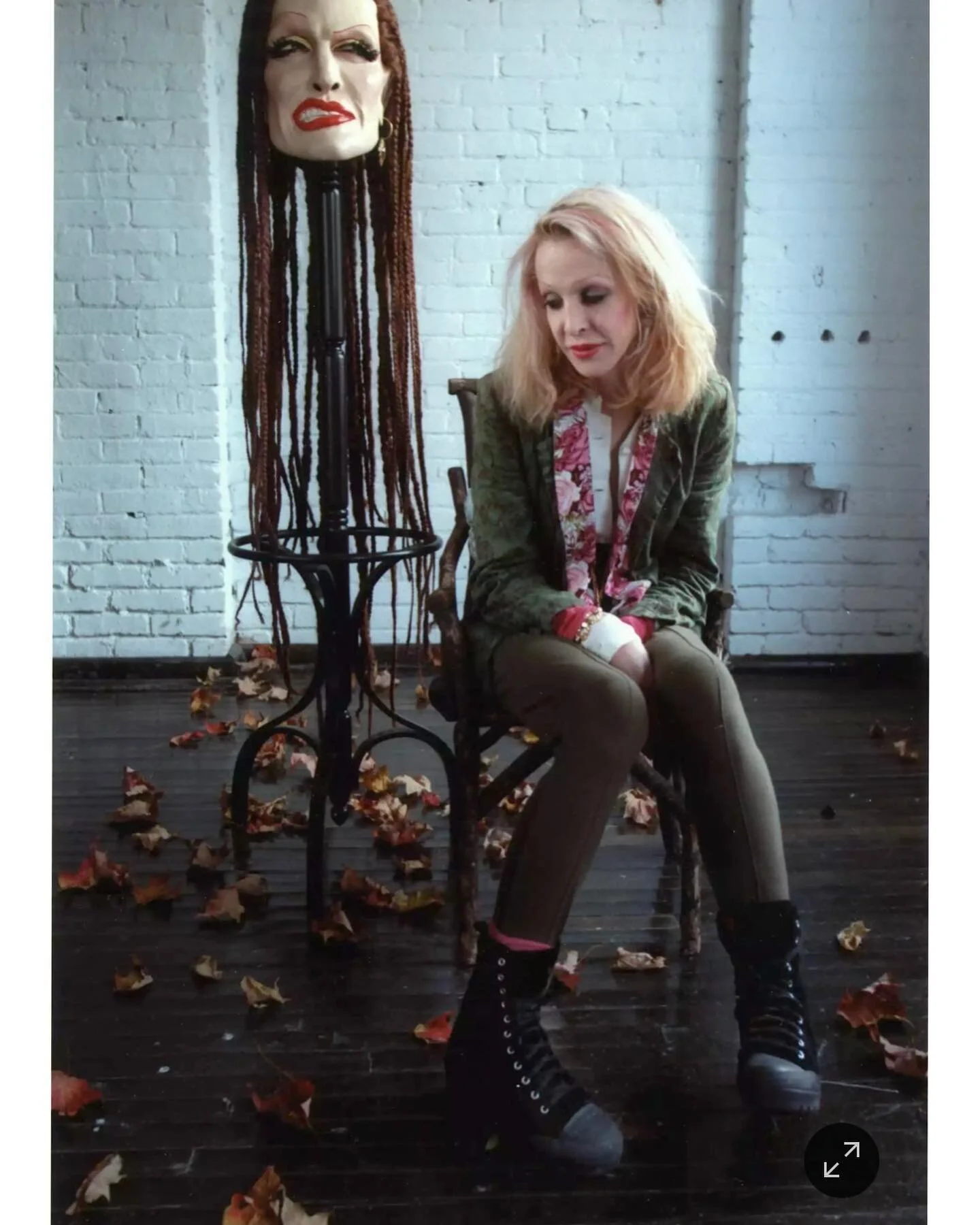 Greer Lankton research ahead of my Saturday &ldquo;Clothing Beyond Binary&rdquo; class as visiting faculty at Bennington College. Such an incredible trans ancestor to be able to inspire and learn from in this time of escalating attacks on transgender