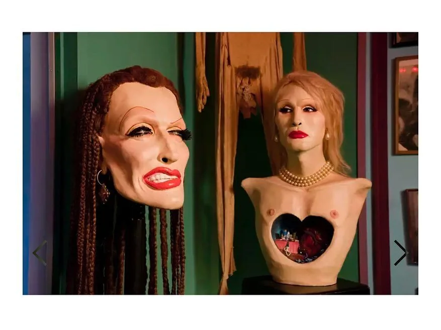 Greer Lankton research ahead of my Saturday &ldquo;Clothing Beyond Binary&rdquo; class as visiting faculty at Bennington College. Such an incredible trans ancestor to be able to inspire and learn from in this time of escalating attacks on transgender