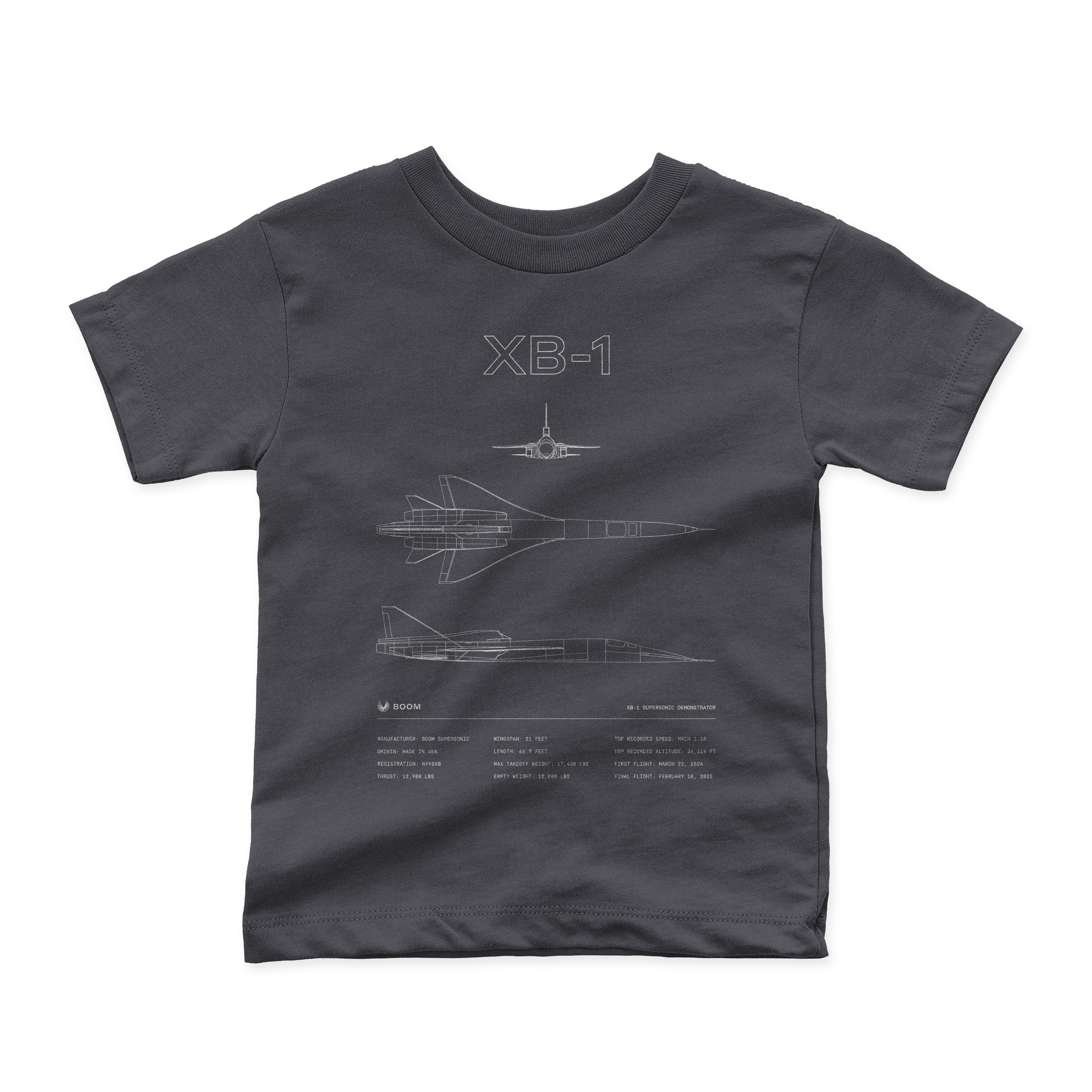 XB-1 Poster Kids Tee Front.png