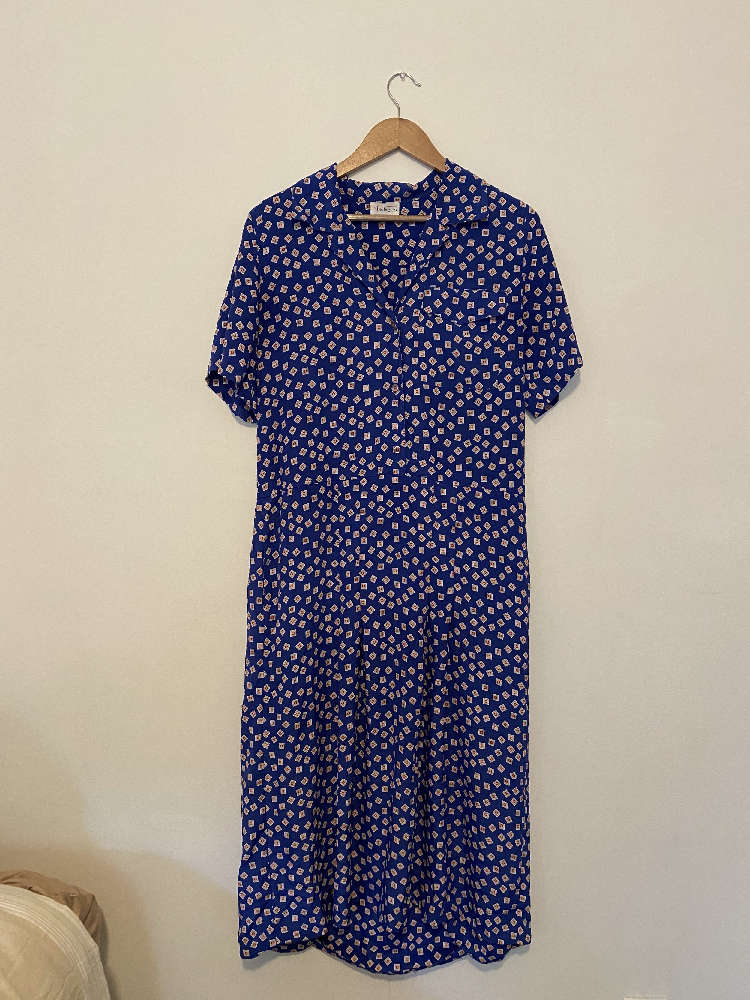 18. Silk dress / Talbots / L