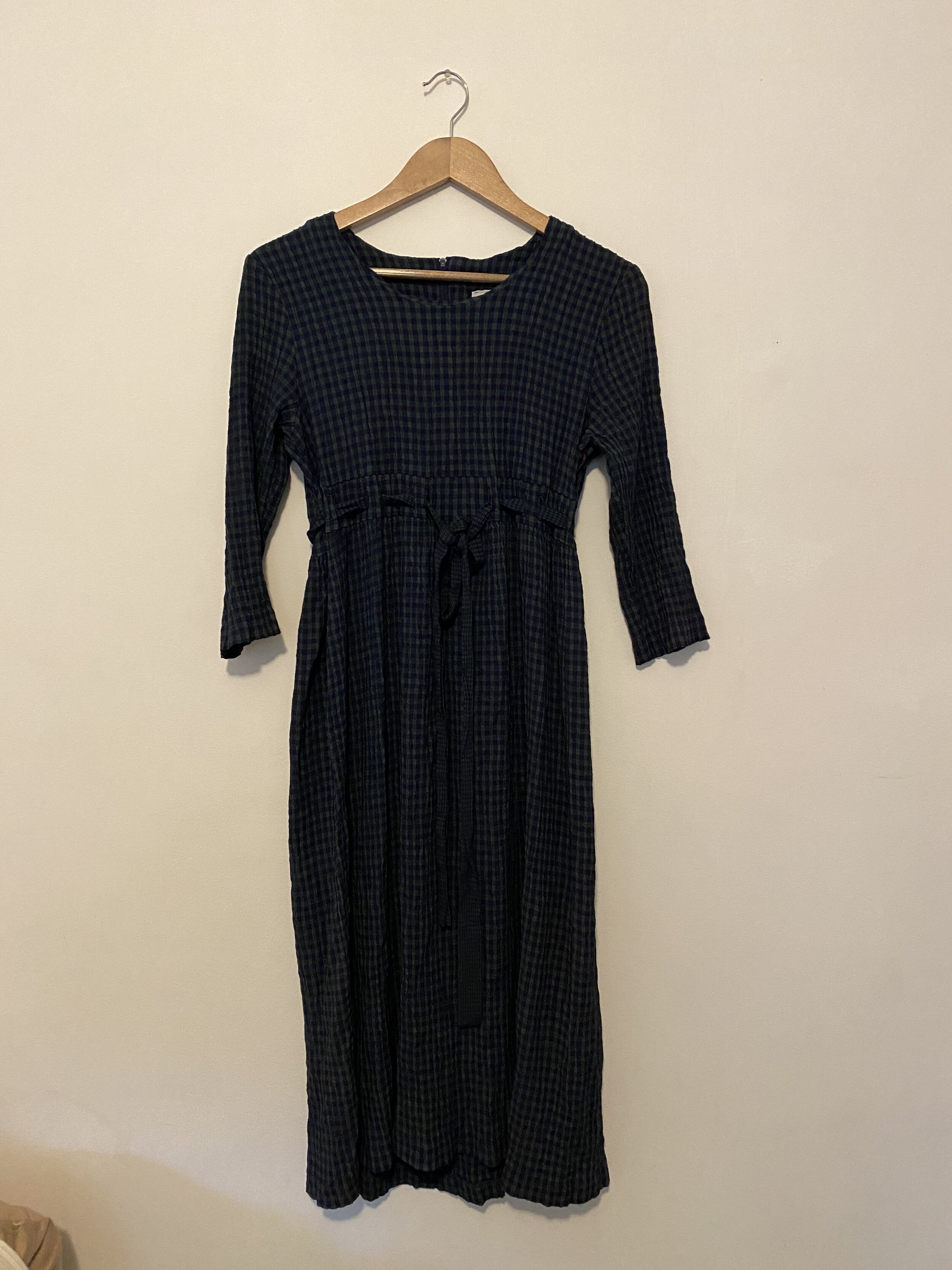 34. Gingham Belted Dress / Ultra Dress / M-L