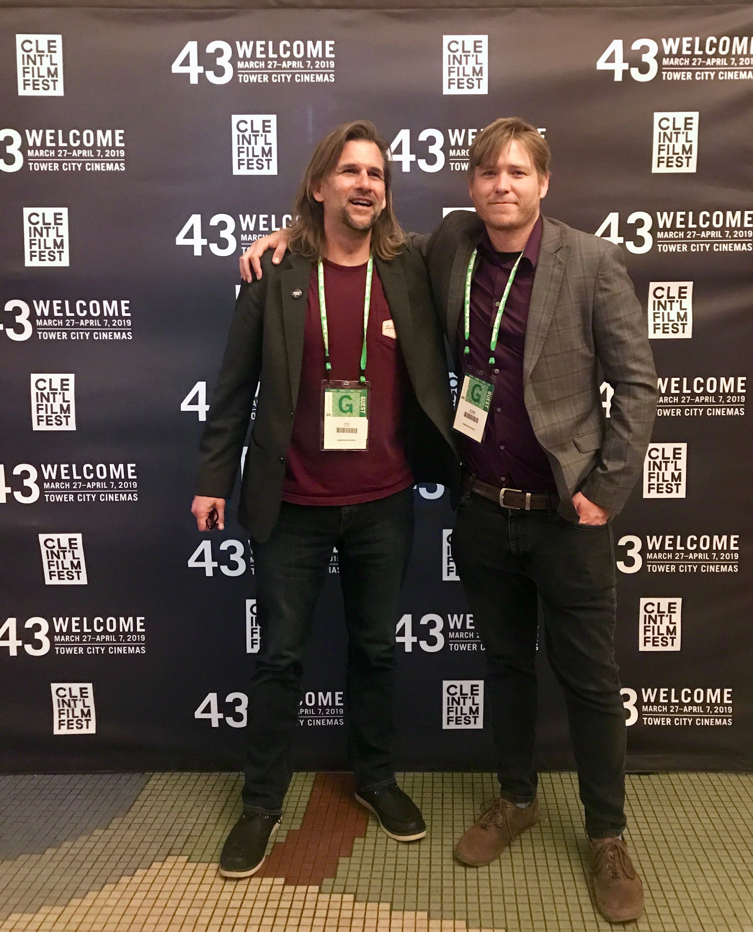 Pat McGee and Adam Linkenhelt Cleveland International Film Festival 