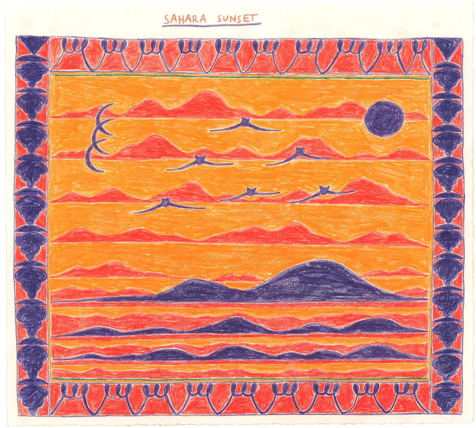 Sahara Sunset