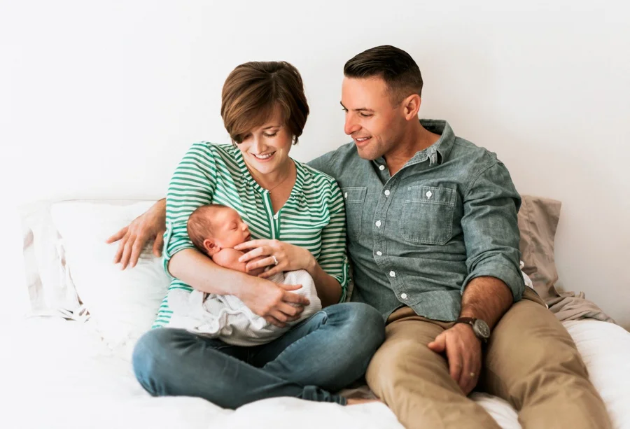 Meeting Baby Loden // The Schaefer Family- Kandis Marino Photography©