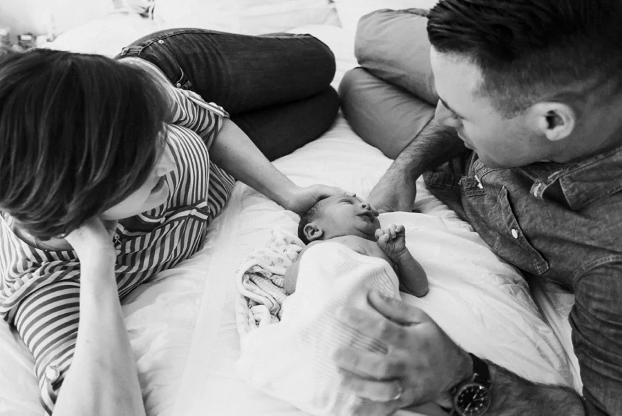 Meeting Baby Loden // The Schaefer Family- Kandis Marino Photography©