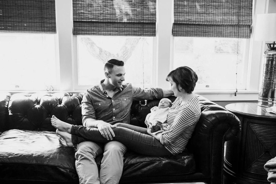 Meeting Baby Loden // The Schaefer Family- Kandis Marino Photography©