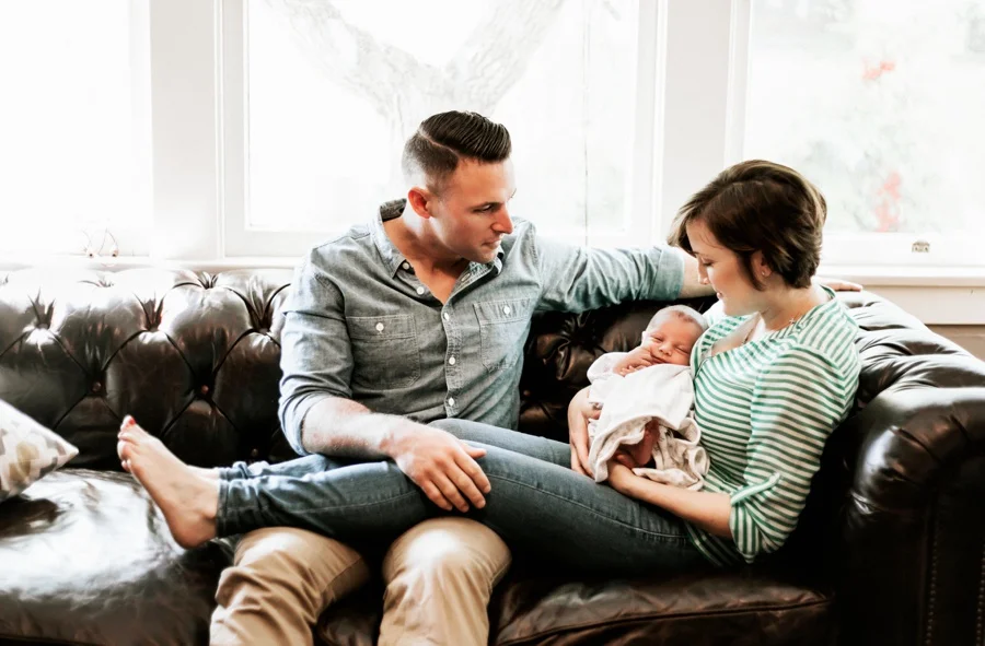 Meeting Baby Loden // The Schaefer Family- Kandis Marino Photography©