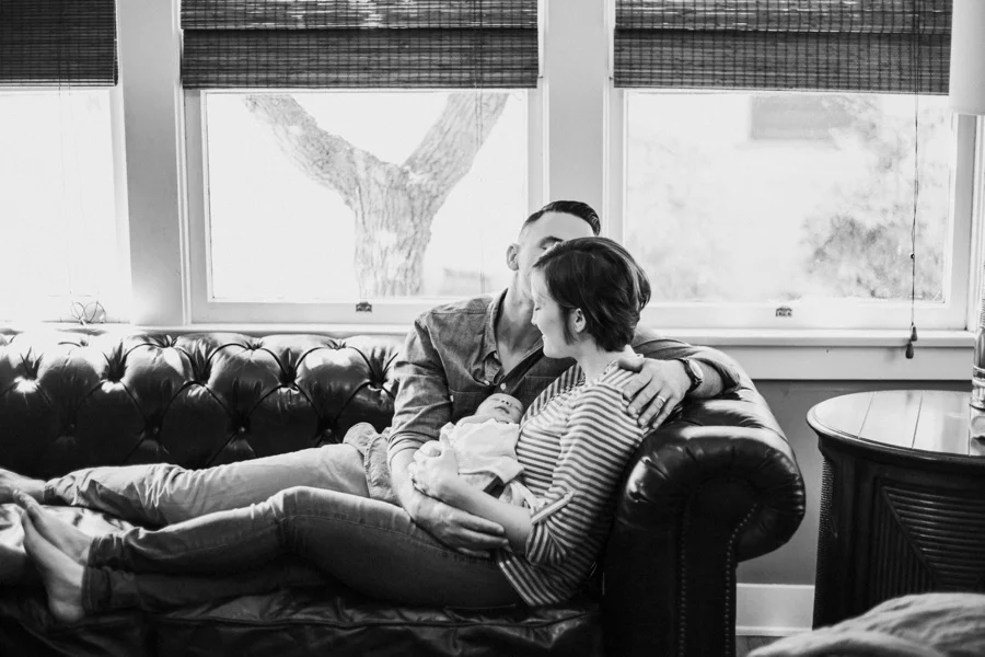 Meeting Baby Loden // The Schaefer Family- Kandis Marino Photography©