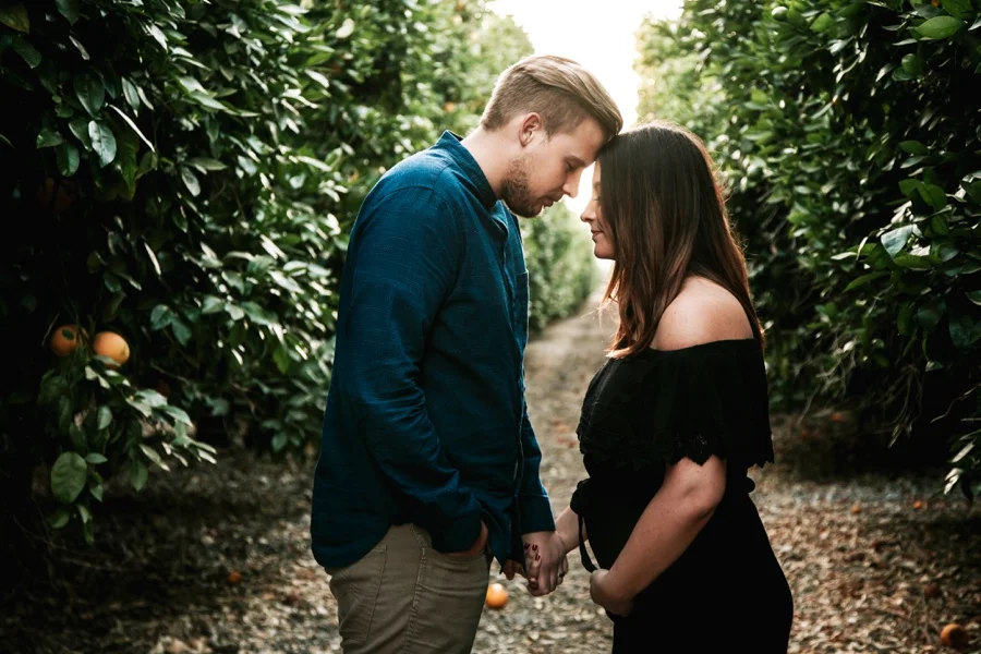 Collin + Jenni // Pregnancy Annoucement-Kandis Marino Photography©