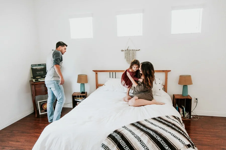 The Vargas Family // In Home Maternity Sessoin- Kandis Marino Photography©