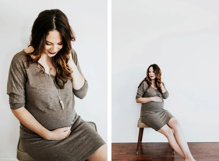 The Vargas Family // In Home Maternity Session- Kandis Marino Photography©
