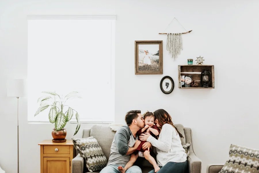The Vargas Family // In Home Maternity Session- Kandis Marino Photography©