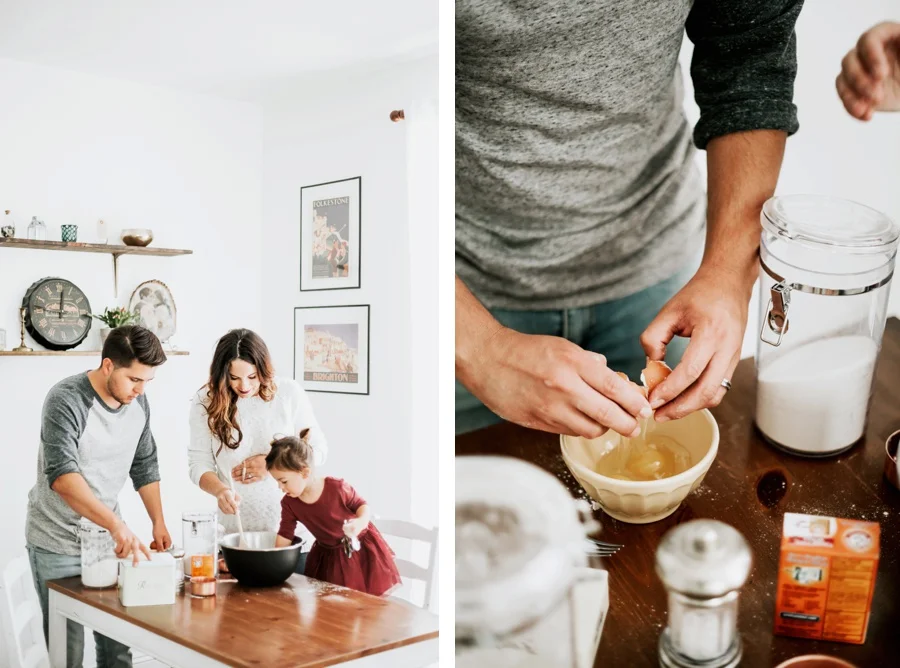 The Vargas Family // In Home Maternity Session- Kandis Marino Photography©