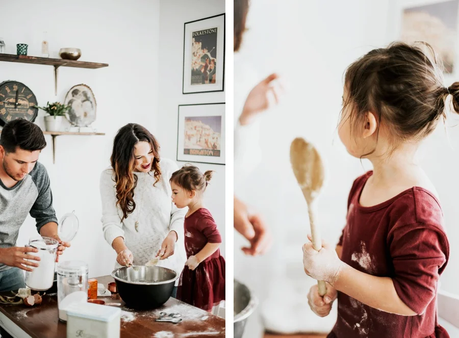 The Vargas Family // In Home Maternity Session- Kandis Marino Photography©