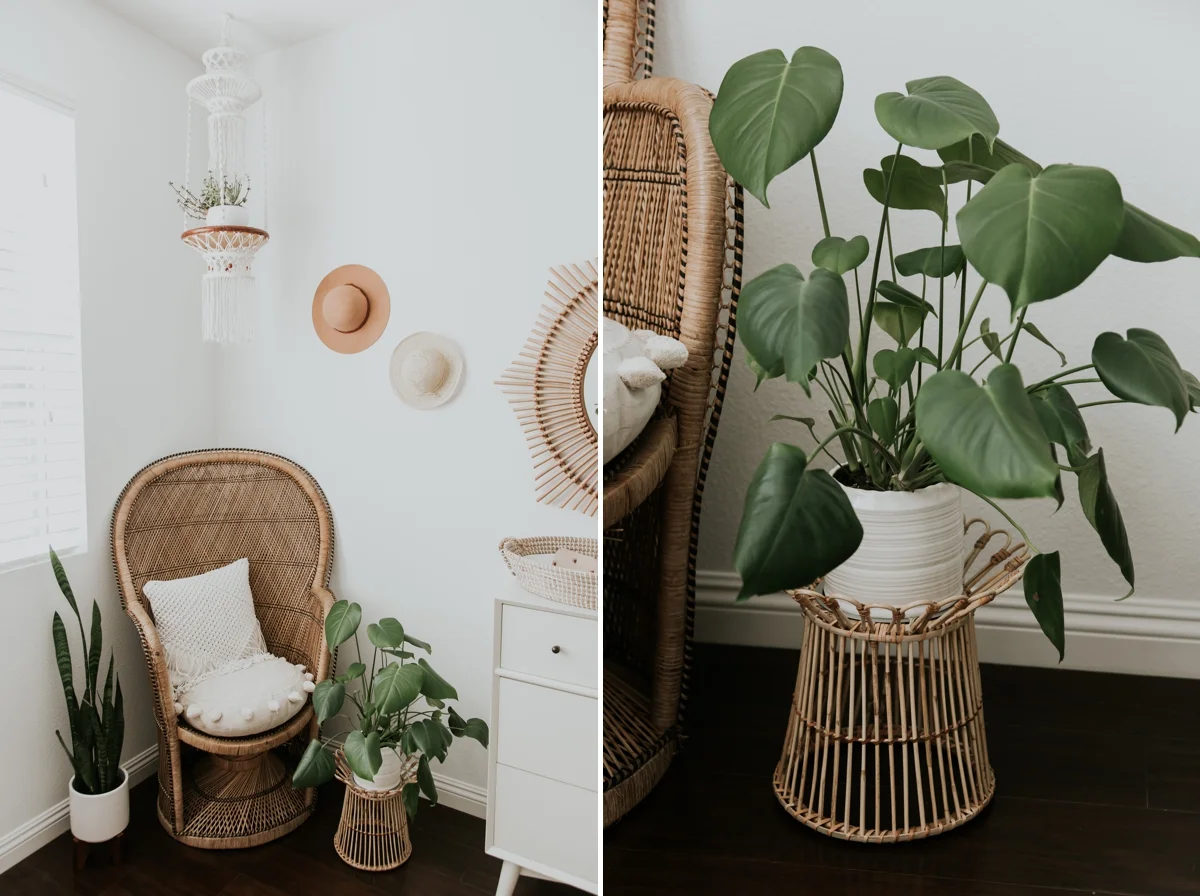 Juniper Rae S Nursery A Modern Boho Neutral Rainbow Baby Nursery Kandis Marino Photography