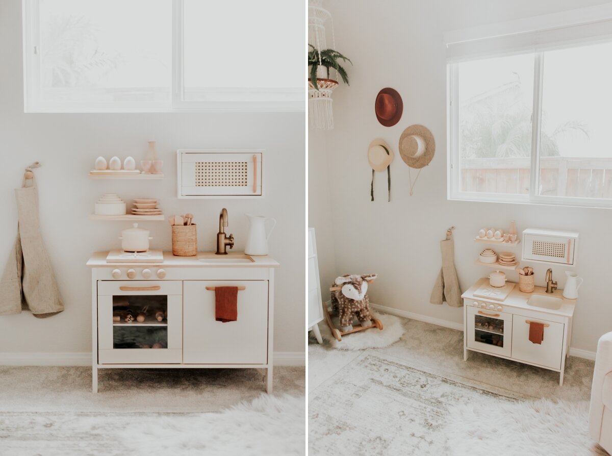 A Modern Inspired Ikea Play Kitchen Makeover — Kandis Marino Photography