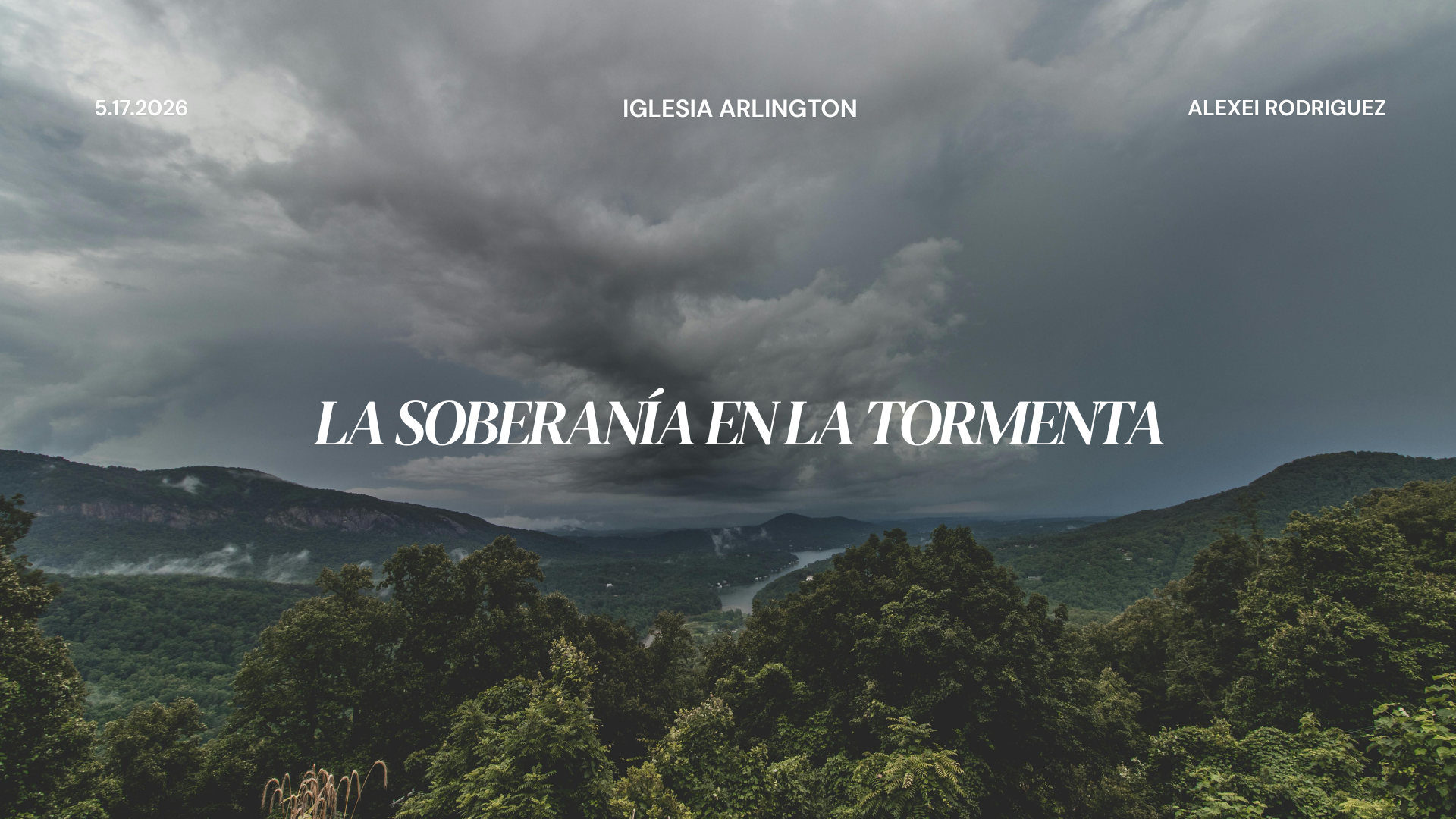 La Soberanía en la Tormenta