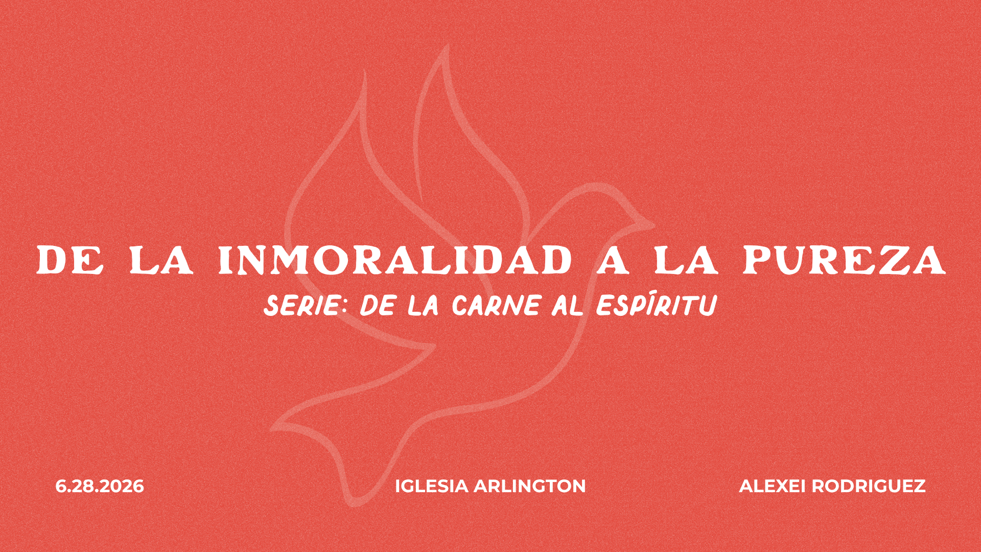 De la Inmoralidad a la Pureza  | Serie: De la Carne al Espíritu