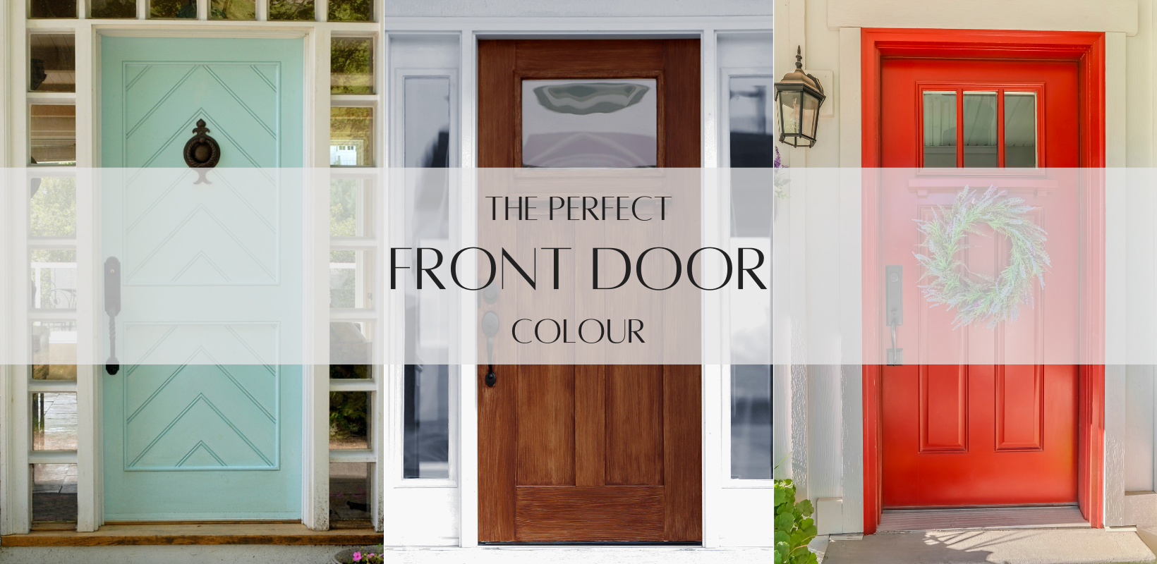 Most Popular Front Door Colors of the Year