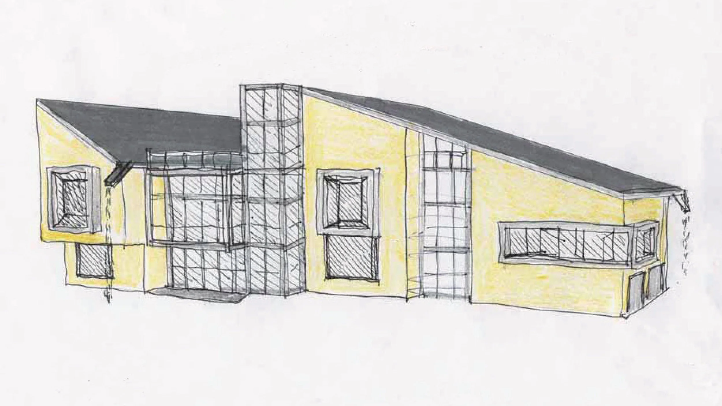 Sketch of Front Elevation