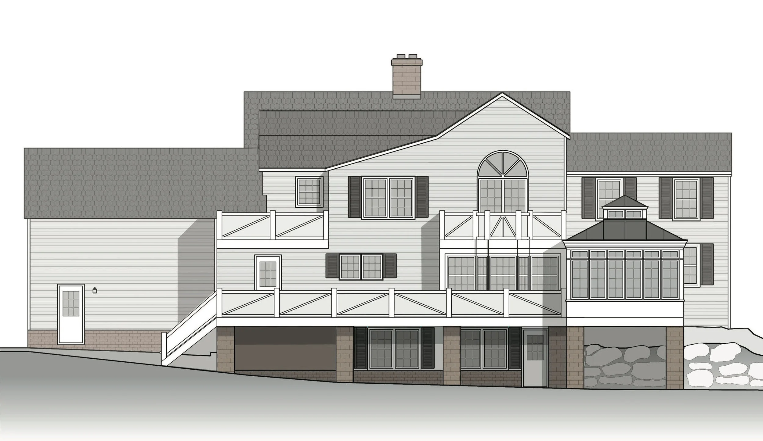 Rear Elevation