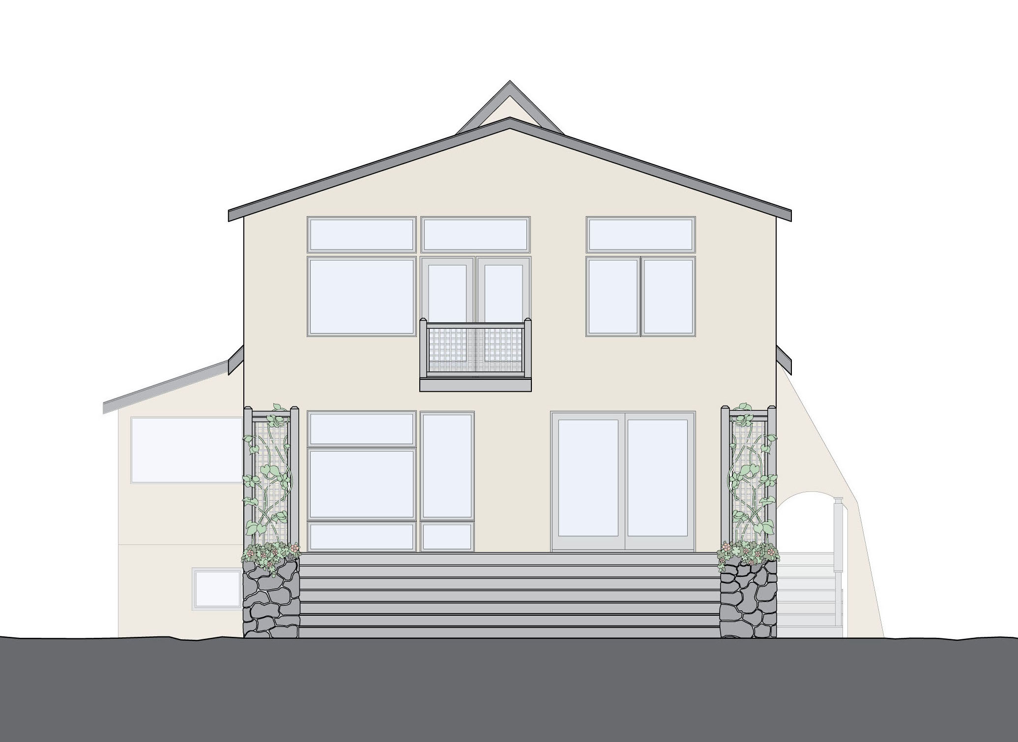 Jenkins Residence Proposed Elevation
