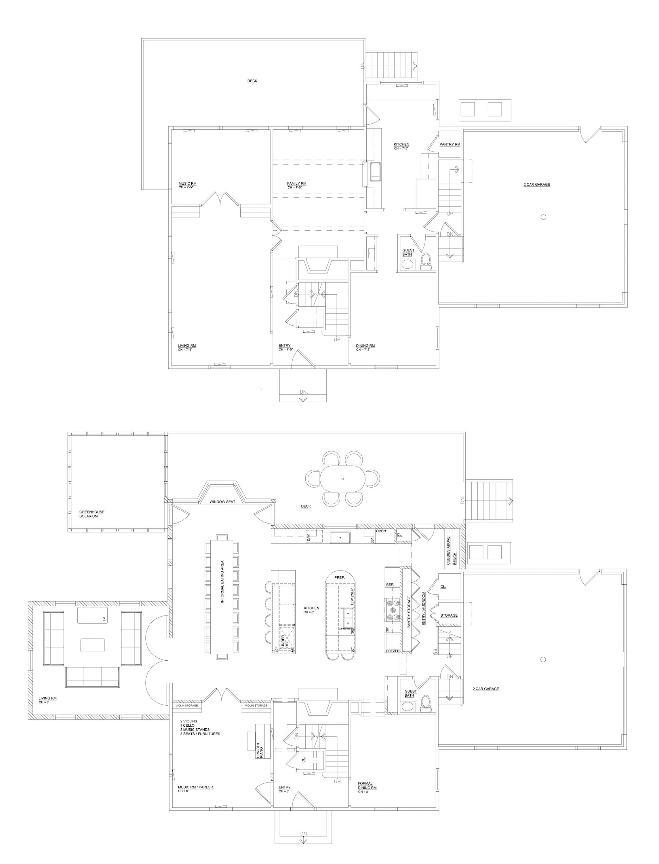 Existing | Proposed First Floor