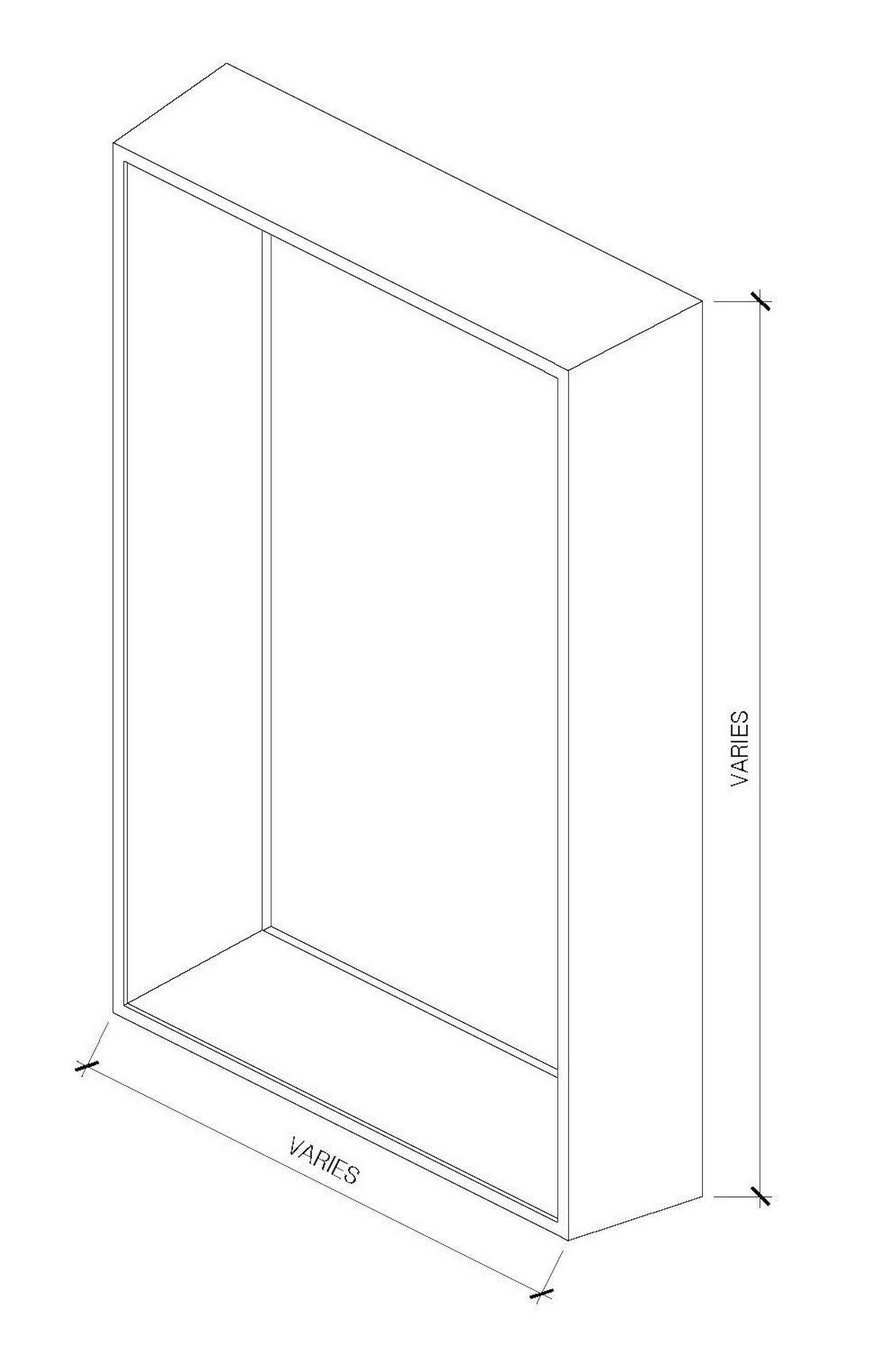 3D View: Typical Window Head + Sill