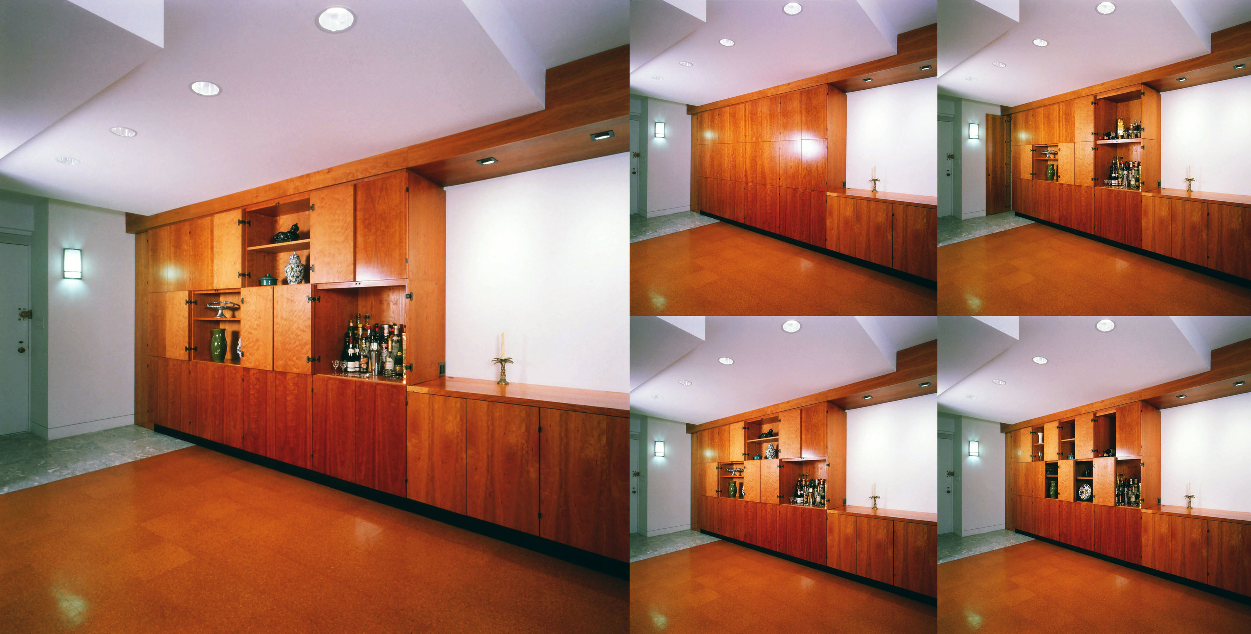Living Room Near Entry | Cabinet Configurations