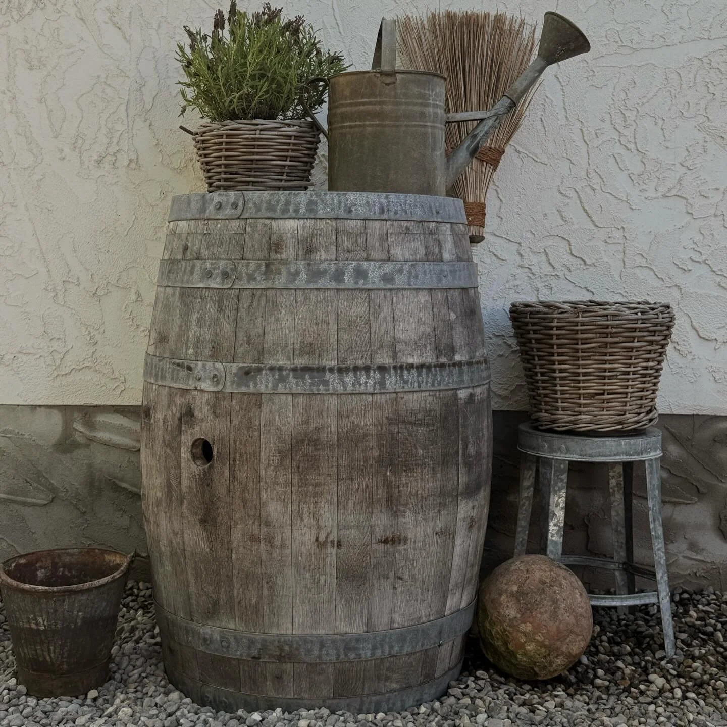 Reminder that we are closed today for the Victoria Day long weekend. 
See you tomorrow! 
We have a small collection of vintage watering cans in the shoppe available for purchase.