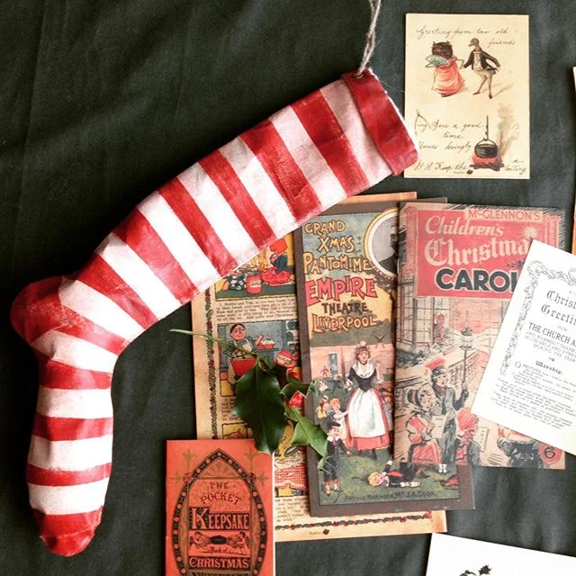 #etsyhandmade #christmasstocking 
#vintagechristmas