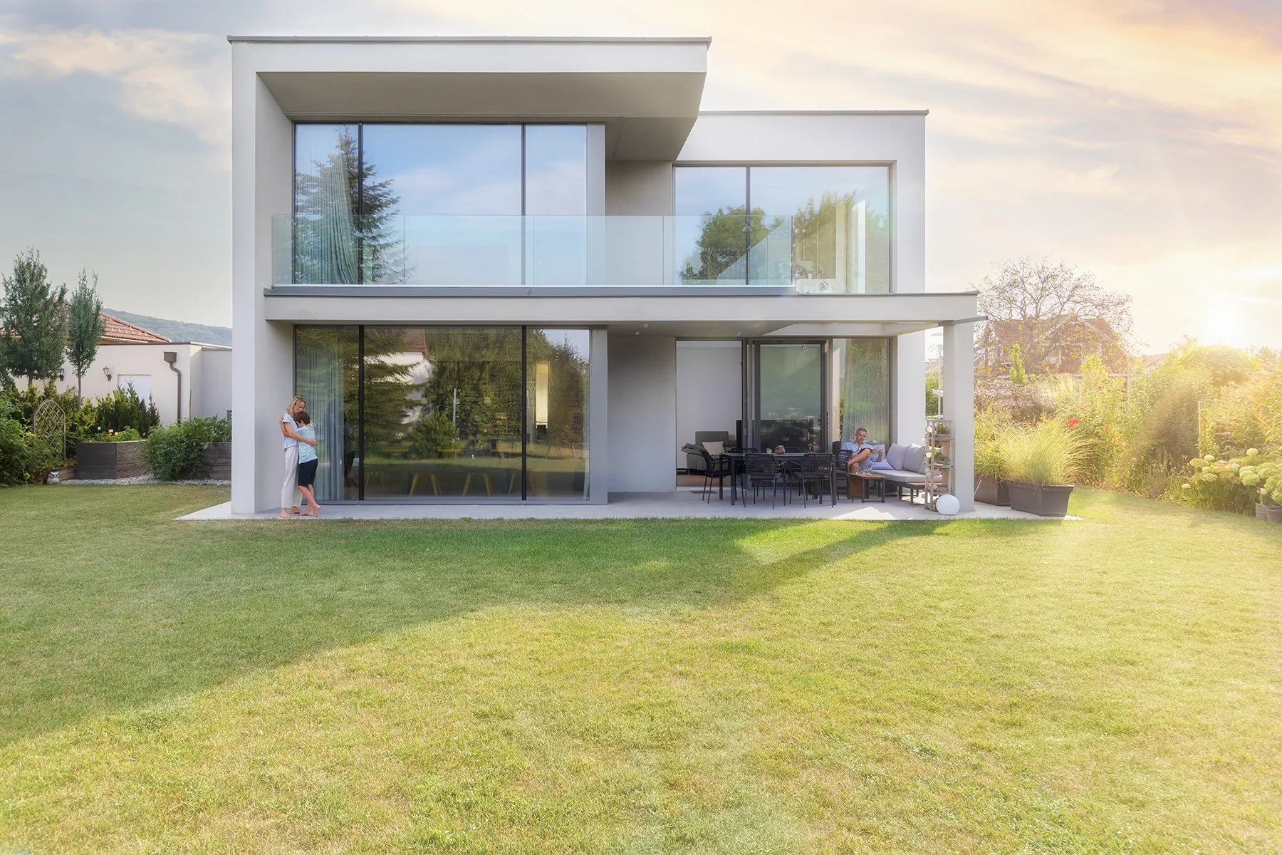 Professionelle Werbefotos für Bauunternehmen-Architekturfotogra