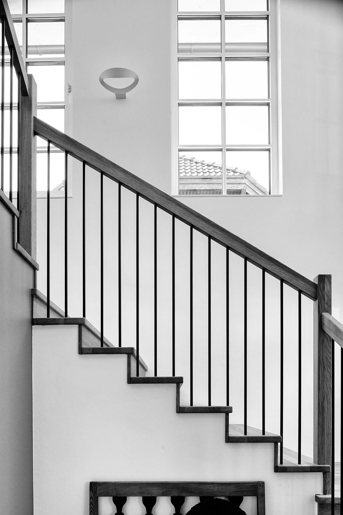 Interiorfotografie in schwarz weiß-Architekturfotograf Schwarz Weiß-Schwarz Weiss Fotograf