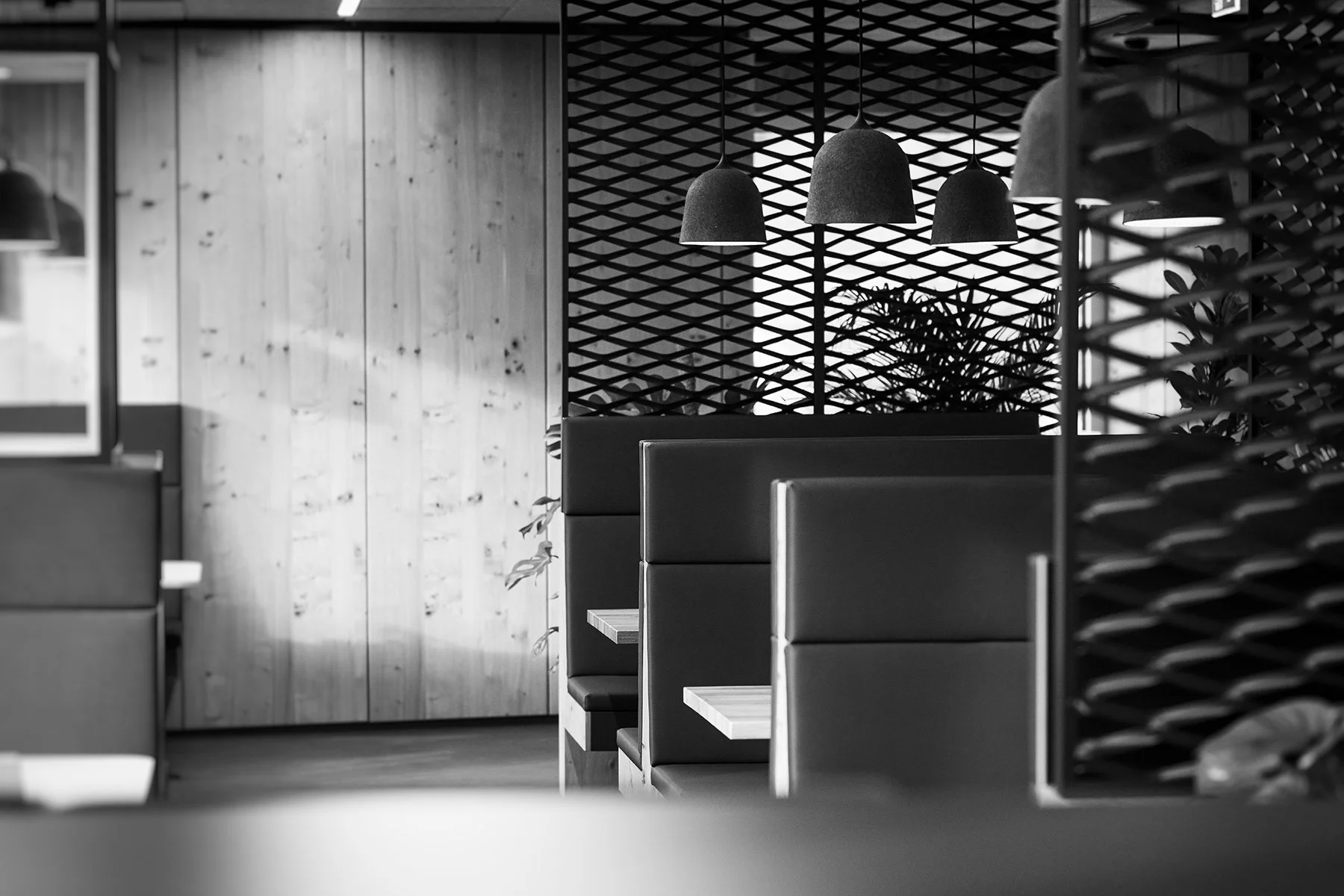 Architekturfotografie Schwarz Weiß-Interiorfotografie in Schwarz Weiß