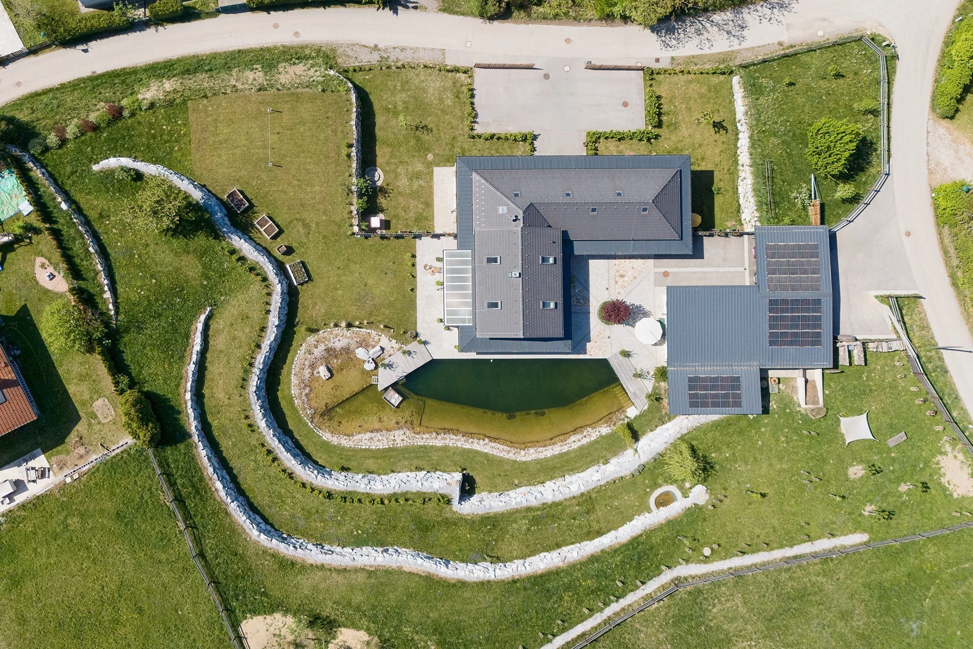 Businessfotografie mit Drohnen-Drohnenfotografie für Bauunternehmen-Drohnen Architekturfotos