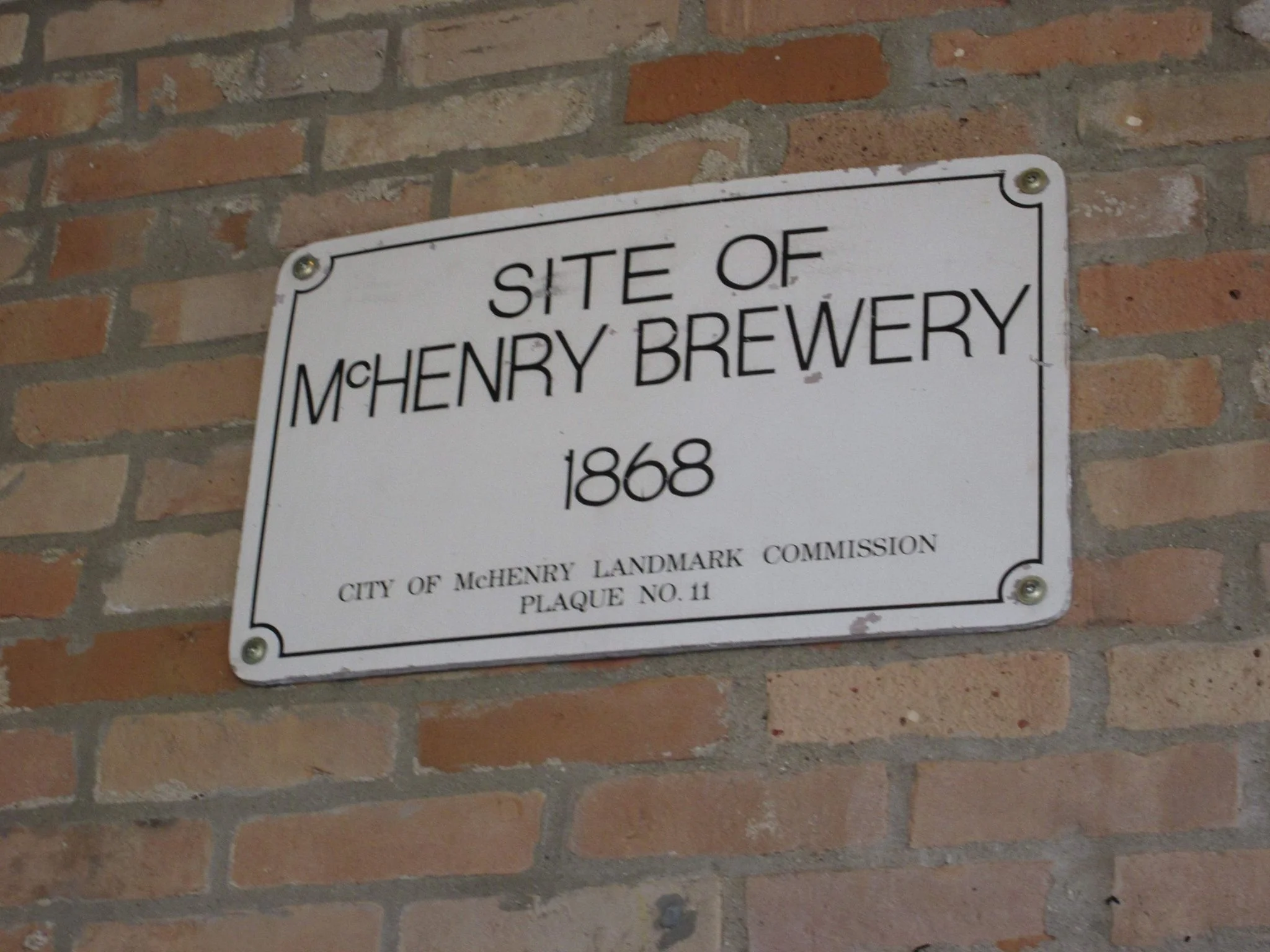 Existing Brewer Corner Historic Sign
