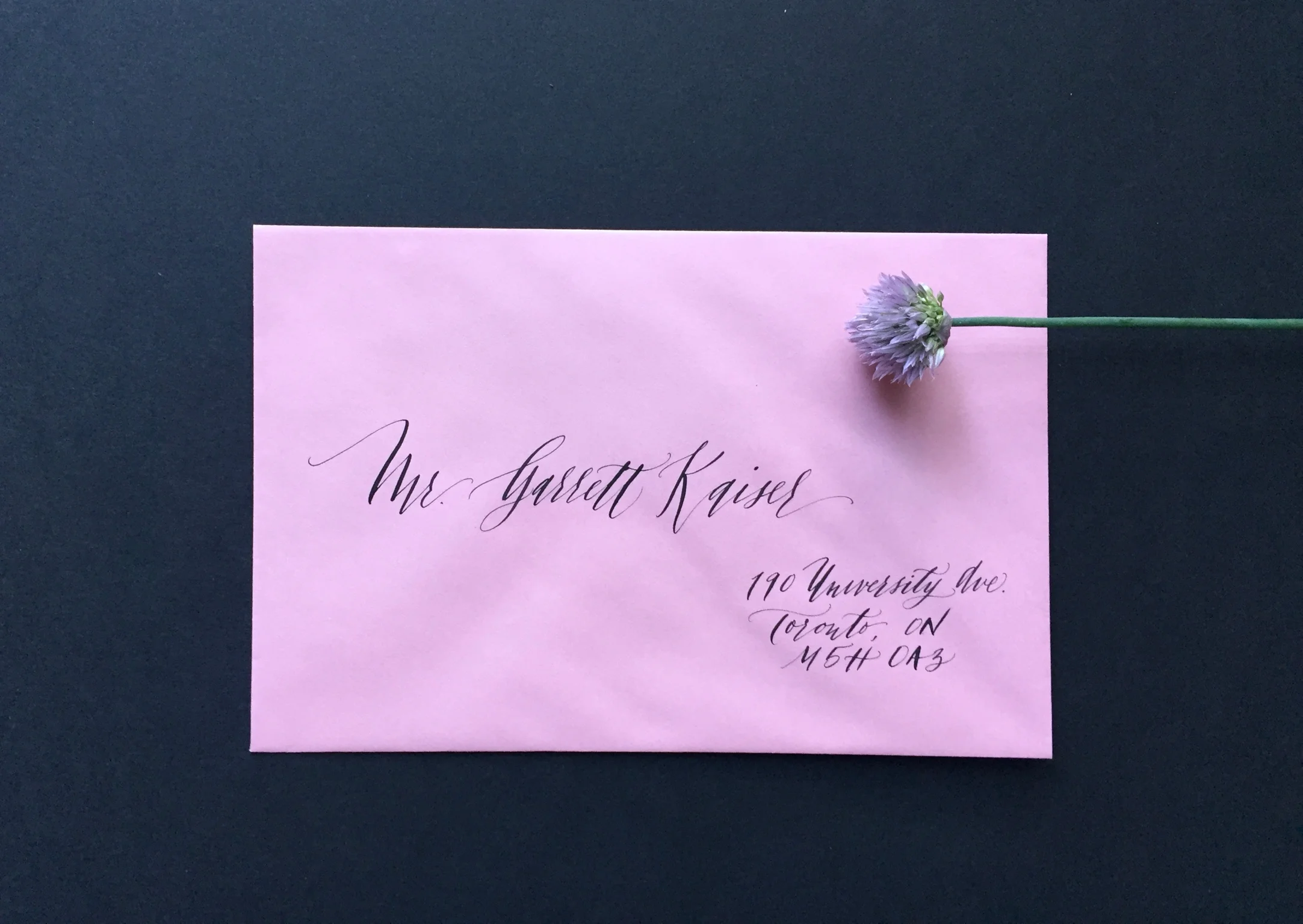 tigerfloss-black-ink-pink-envelope-calligraphy.jpg