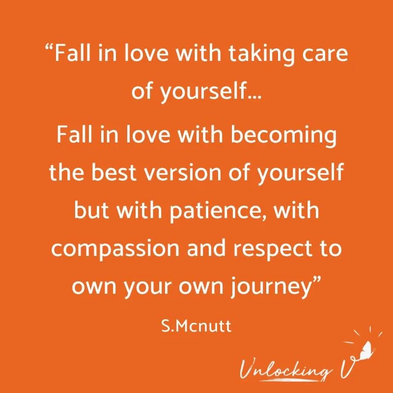 Sounds simple doesn't it...but it doesn't feel that simple to me.

I have to unlearn a life time of habits...to replace those habits created to please others, created to do what I should, to achieve quickly, to be busy...

What is the best version of