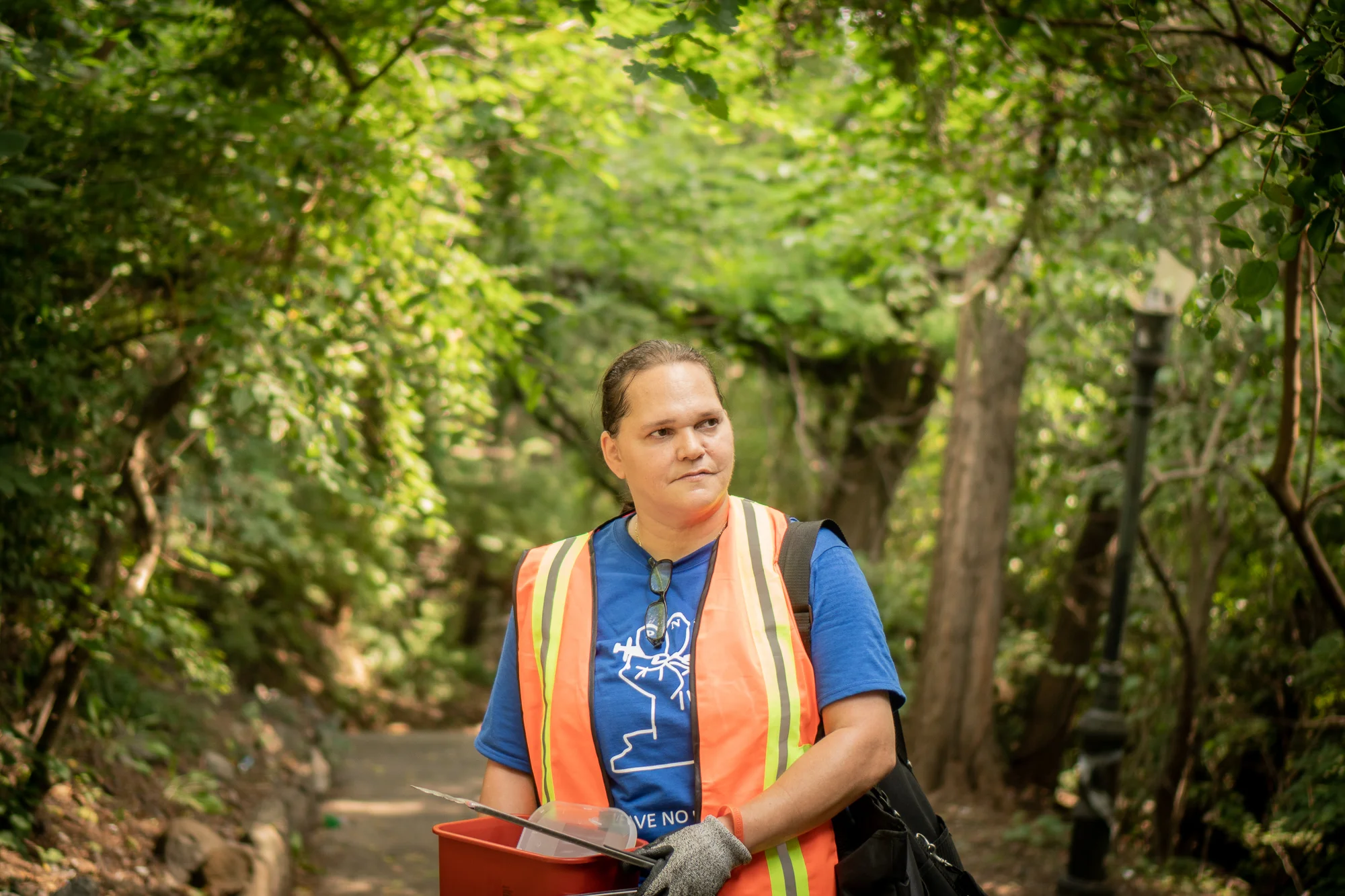 Clara Cardell was herself a drug user until the Corner Project helped her recover. Today she’s part of its outreach team.