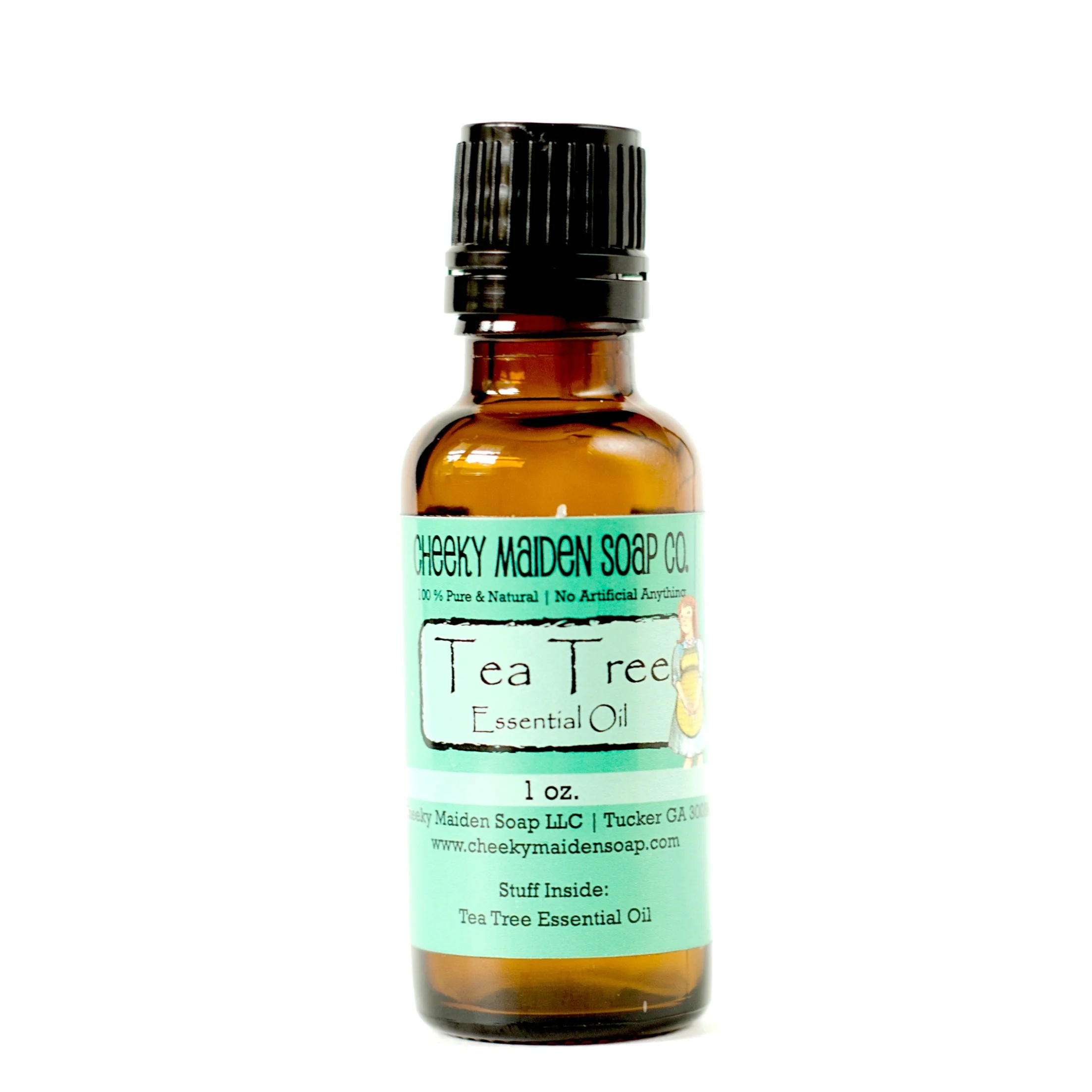 Essential Oil Tea Tree 1 oz. Cheeky Maiden Soap