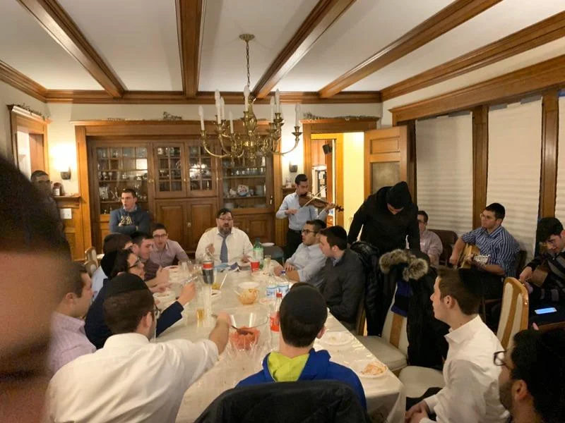 Kumzits with the Bais Medrash boys