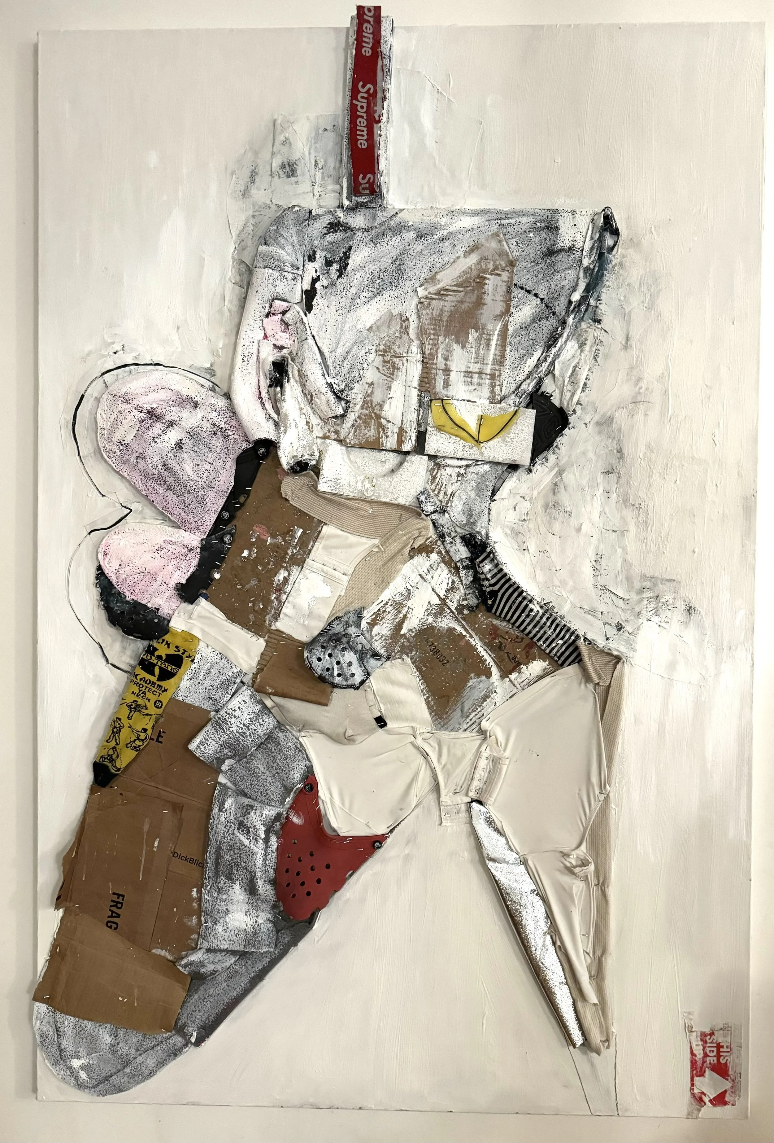 Untitled, Mixed Media, 2023 6'x4'