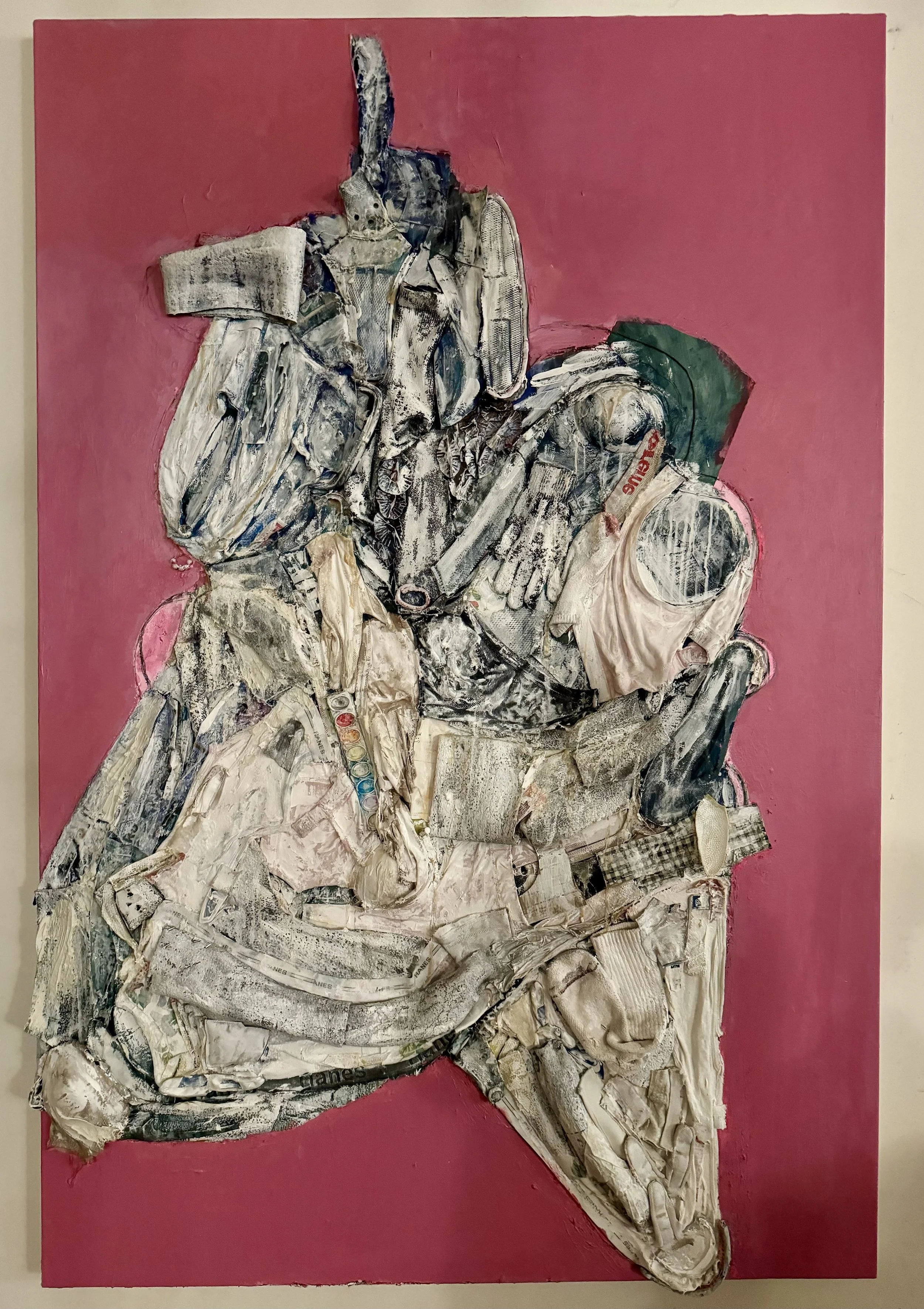 Untitled, Mixed Media, 2023 6'x4'