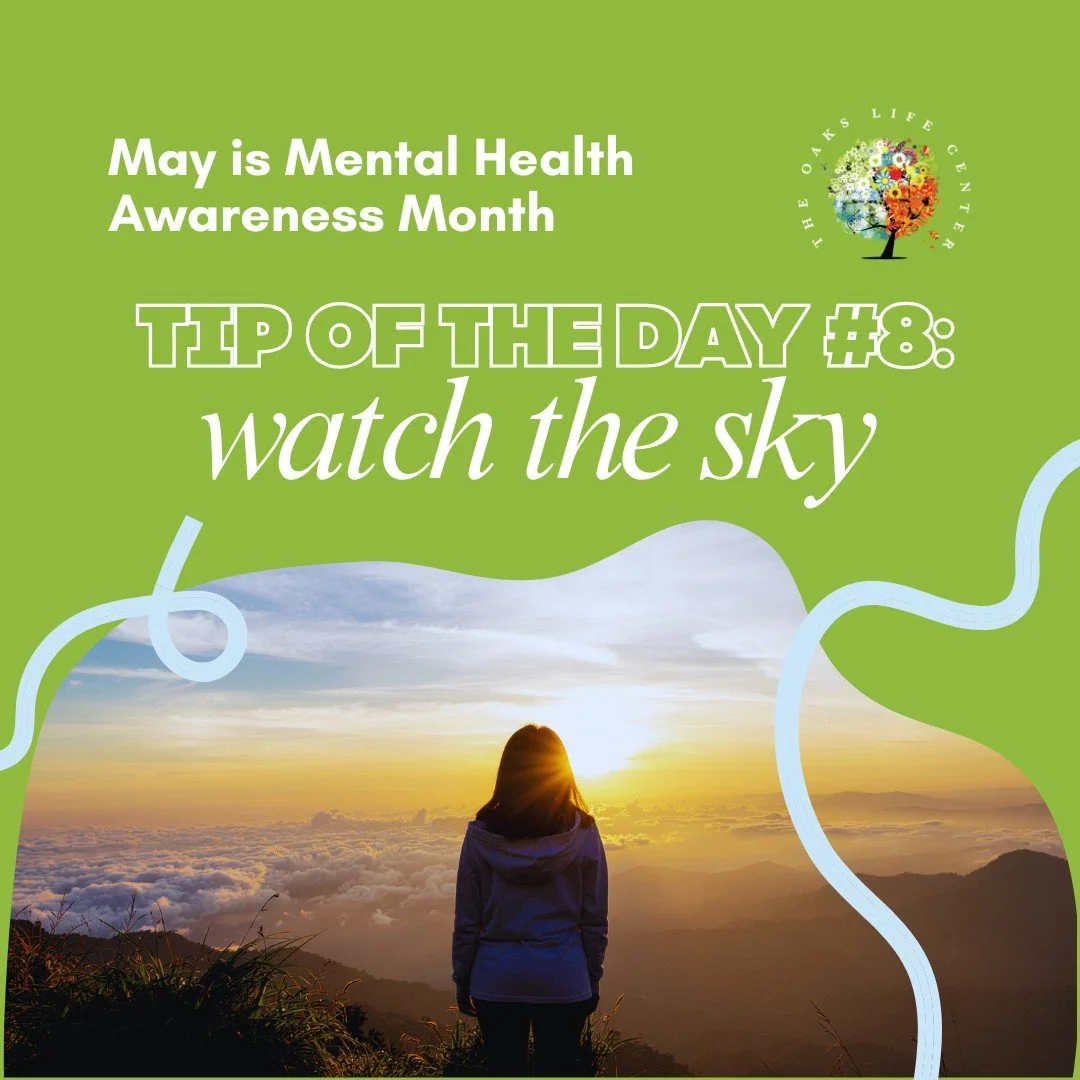 Look up for a second. Clouds, sunset, or even gray skies&mdash;just notice. 🌇

Follow along all month for simple, DBT-inspired ways to build more positive moments. Save this for later 🤍

#MoreGoodDaysTogether #MHM2026 #MHM #MentalHealthMonth #TheOa