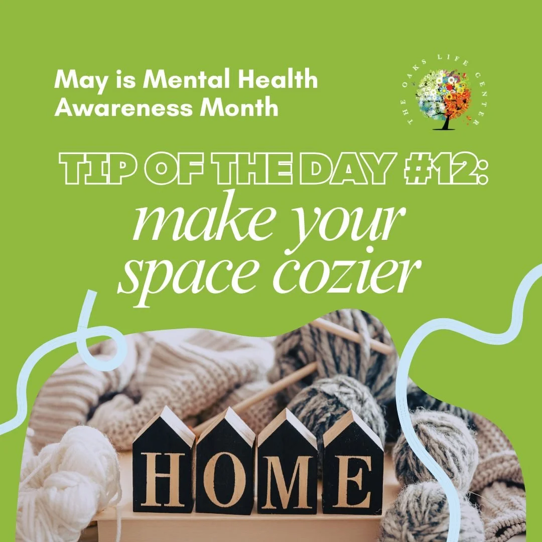 Your environment affects you more than you think. Adjust lighting, pillows, or tidy one small area. 🏡 

Follow along all month for simple, DBT-inspired ways to build more positive moments. Save this for later 🤍

#MoreGoodDaysTogether #MHM2026 #MHM 
