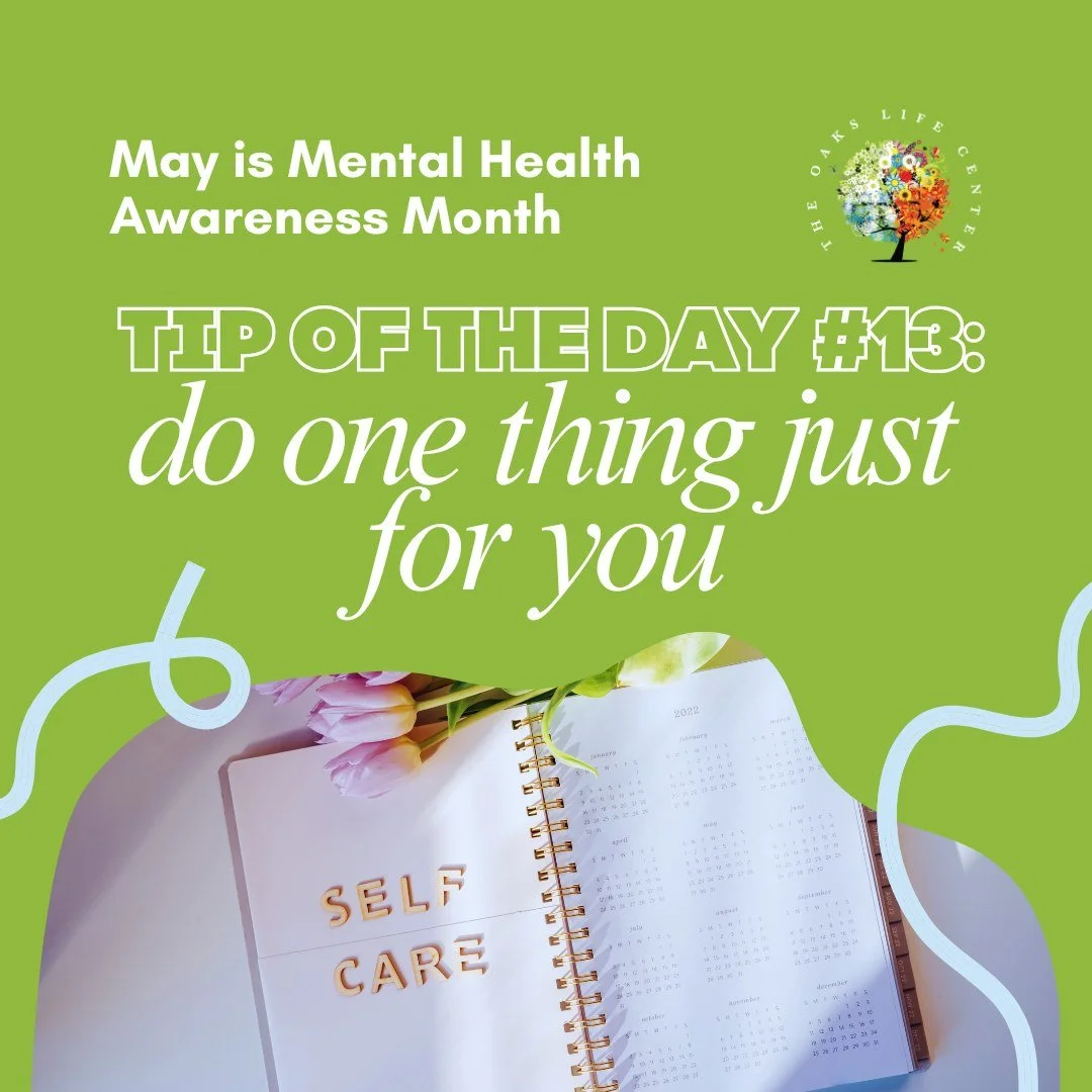 Not everything has to be productive. Do one small thing you enjoy. ☕️ 

Follow along all month for simple, DBT-inspired ways to build more positive moments. Save this for later 🤍

#MoreGoodDaysTogether #MHM2026 #MHM #MentalHealthMonth #TheOaksLifeCe