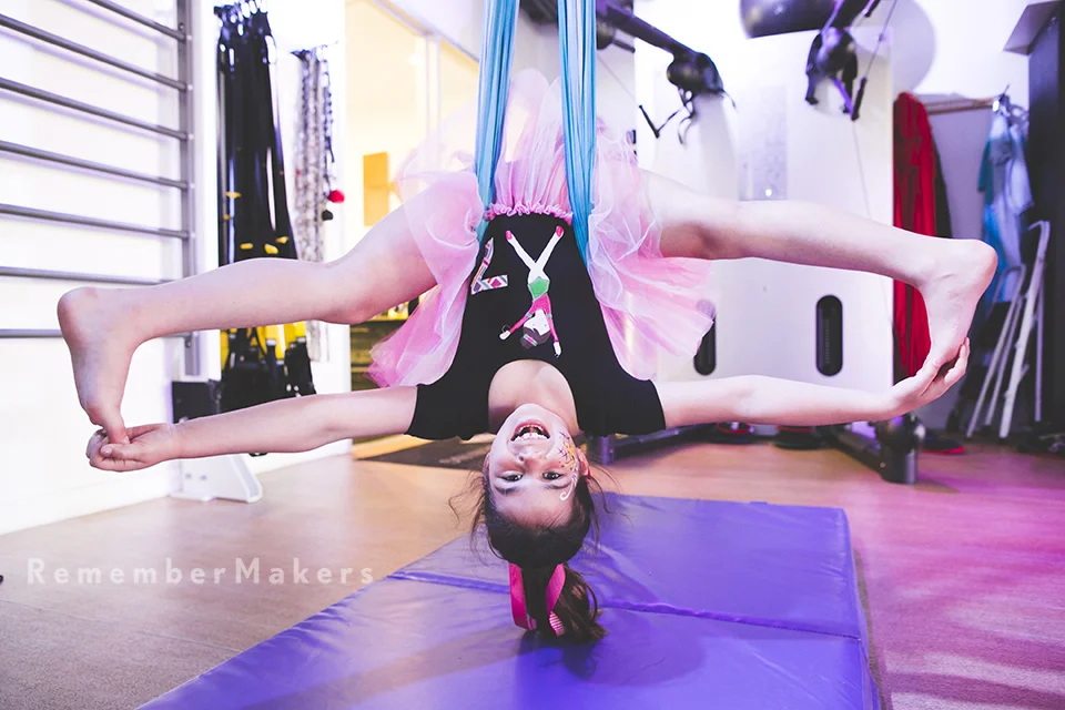 Aerial Party at Studio K | Kids Birthday Photography Pacific Palisades