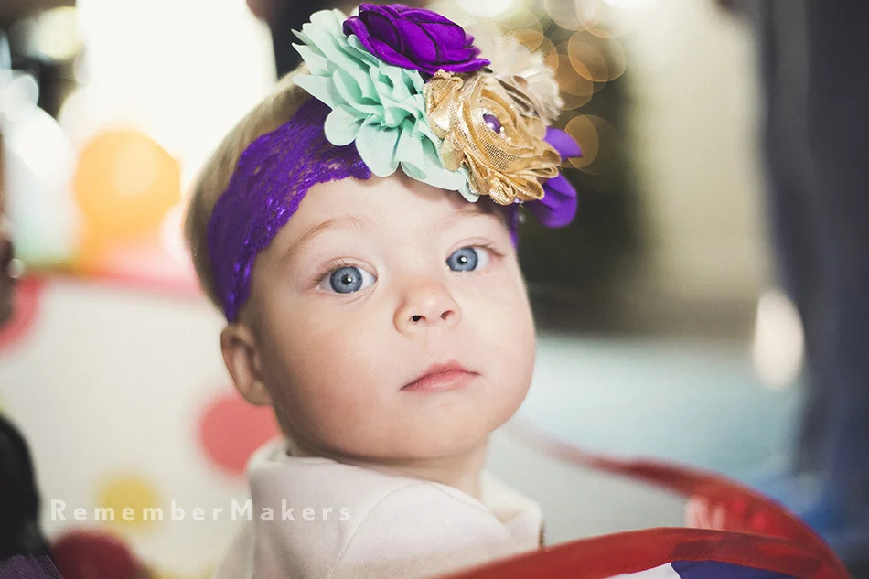 Miss Blue Eyes | Lily's 1st | Kids Birthday Party Photography Los Angeles