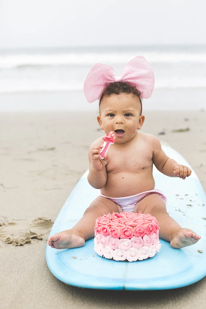 1st birthday cake smash photo by remember makers